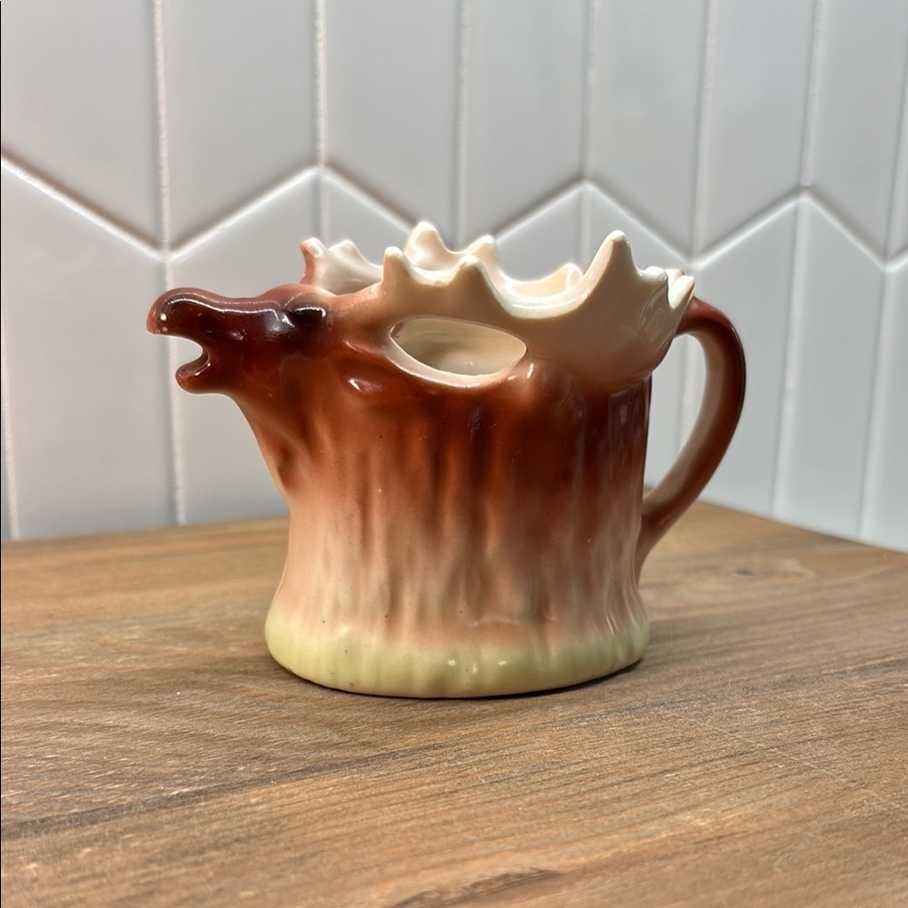 Vintage Czechoslovakia Elk Pitcher